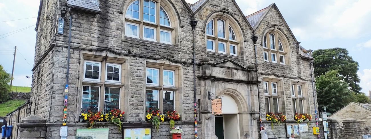 The Market House in Hawes, England's highest market town, in upper Wensleydale